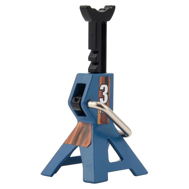 Vehículo de soporte resistente YONGSHENG con capacidad de elevación de eje de gato 3 toneladas color azul
