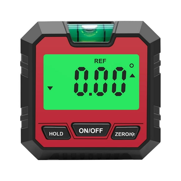 Under 10 Protractor Digital Electronic Level and Angle Gauge Measures 0 - 90 and 0 - 180 Ranges Measures and Sets Angles 2ML
