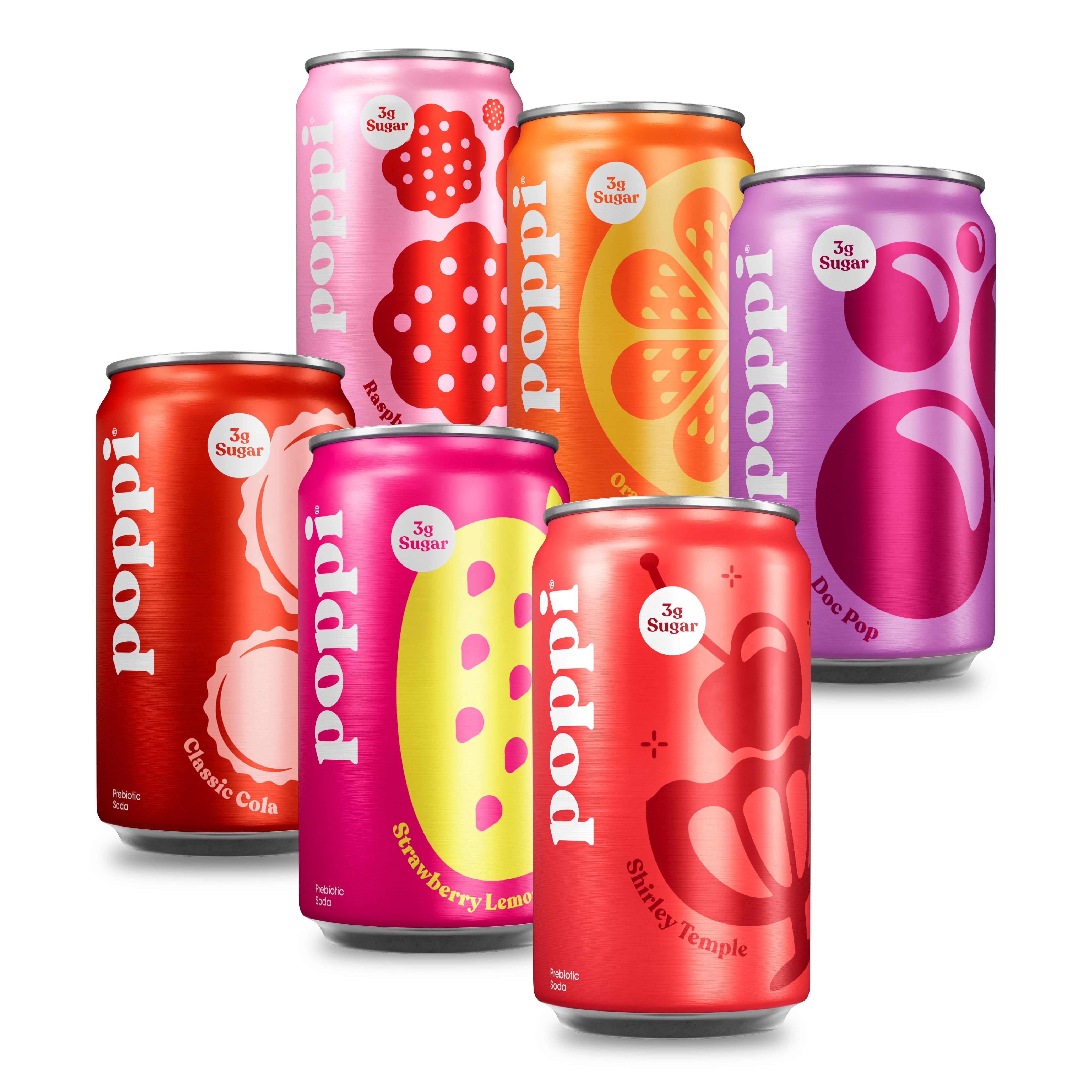 poppi, Prebiotic Soda, 12 fl oz, Variety Pack 8 Can Set - Walmart.com poppi, Prebiotic Soda, 12 fl oz, Variety Pack 8 Can Set - Walmart.com