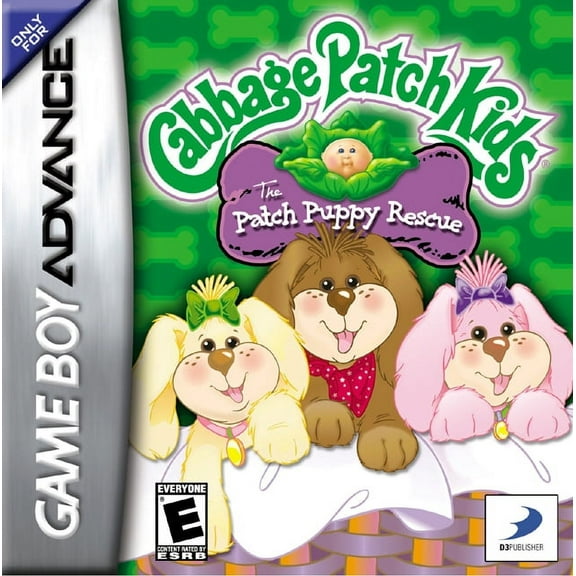 Cabbage Patch Kids: Patch Puppy Rescue - Game Boy Advance
