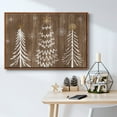 thumbnail image 5 of Barnwood Wonderland Collection A - Framed Gallery Wrapped Holiday Canvas - 27 x 41 - Rosewood Frame, 5 of 8