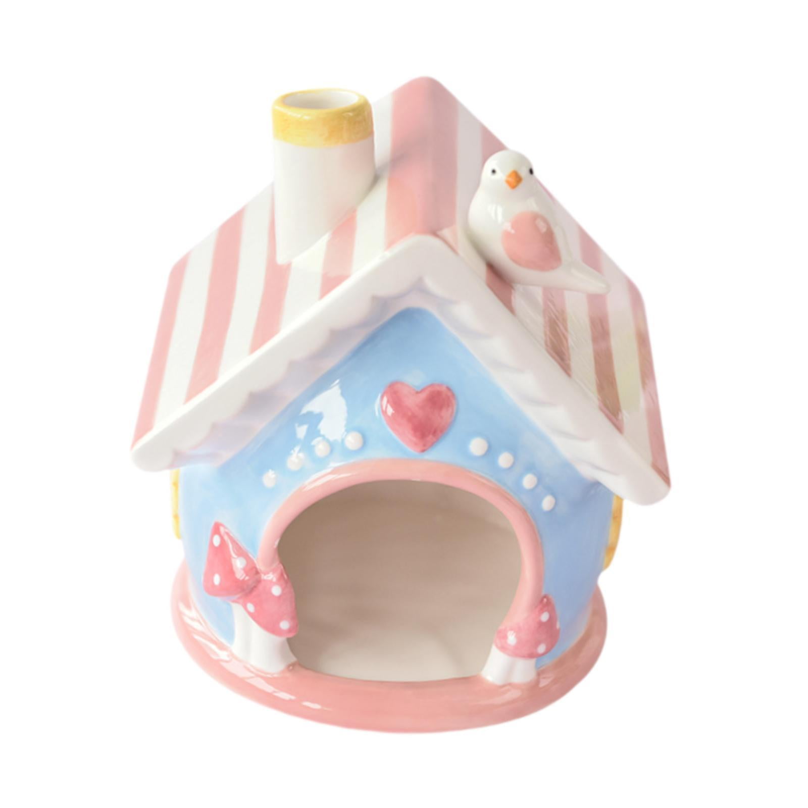 balikha Hamster House Hideaway Cage Accessories for Hedgehog Guinea Pig Mouse