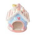 thumbnail image 1 of Hamster Hideout Pet Hideaway Refugio Cerámico decorativo accesorios de jaula de jaula de jaula colorida nido de animales para ardillas ratón, 1 of 8
