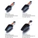 thumbnail image 4 of Injueey Paquete de 4 cucharas medidoras de plástico, accesorios para hornear, mango para medir condimentos, cuchara para medir harina, Herramientas y accesorios para hornear, 4 of 6