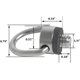 thumbnail image 2 of Paquete de 2 tornillos de acero inoxidable con anillo en D, tornillo de montaje para cámara, rosca de 1/4 "-20 para cámara DSLR con trípode ER, 2 of 5