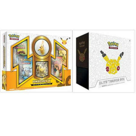 Pokemon Tcg Generations Elite Trainer Box Pikachu Ex Red Blue Collection Box Bundle 1 Of Each