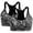 C48/B, variant on XIYON Bras For Women Sport Bras For Women High Impact Yoga Running Seamless Gym Tank Top Fitness Vest 2 Pack Comfortable