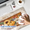 thumbnail image 4 of Washable Mouse Pad,Happy Thanksgiving Fall Rectangle Mouse Mat Waterproof Mouse Pad Non Slip Rubber Gaming Mouse Pad for Gaming Wireless Mouse (31.5x11.8in), 4 of 6