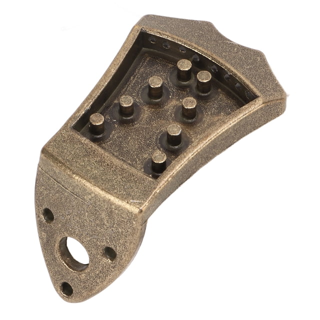 Mandolin Tailpiece Part,Mandolin Tailpiece Metal Bridge Mandolin Bridge Tailpiece Mandolin Accessories Maximized Efficiency