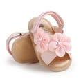 thumbnail image 7 of Xijirk Baby Sandals For 0-18 Months Lightweight Summer Footwear with Soft Breathable Upper Ideal for Daily Casual Play,Red,12, 7 of 7