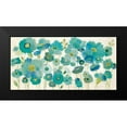 thumbnail image 2 of Vassileva, Silvia 18x11 Black Modern Framed Museum Art Print Titled - Floral Lace, 2 of 5