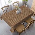 thumbnail image 2 of Rectangle Tablecloth 60x102 Inch, Vintage Wood Surface Tablecloth Rectangle Waterproof Resistant Durable Table Covers Kitchen Tablecloth for Restaurant, Picnic, Indoor and Outdoor Dining, 2 of 8