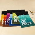 thumbnail image 2 of KNOCK KNOCK Use Me Up Multi-Use "Dirty" Towel in Purple Ombre, 2 of 4