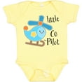 thumbnail image 3 of Inktastic Little Co-pilot Cute Helicopter Boys or Girls Baby Bodysuit, 3 of 5