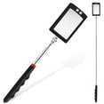 thumbnail image 1 of 12-35 Inch Extendable Inspection Mirror, 360-Degree Rotation LED Inspection Mirror Telescoping, Telescoping Mirror for Mechanic Checking Vehicle and Extra Viewing, 1 of 7