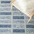 thumbnail image 6 of SAFAVIEH Cambridge Alfonso Geometric Wool Area Rug, Navy, 5' x 8', 6 of 11