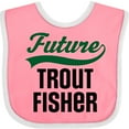thumbnail image 3 of Inktastic Fishing Future Trout Fisher Boys or Girls Baby Bib, 3 of 4