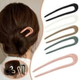 thumbnail image 3 of SSKFHGI Gray Hairpin Fashion Back Of The Head Bun Hairpin Artifact Hairpin Female Fashion All-Match Summer Hairpin Headdress Hairpin, 3 of 8