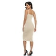 thumbnail image 5 of PrettyGuide Women's Rib Knit Midi Dress Spaghetti Strap Formal Dresses Going Out Dress, 5 of 7