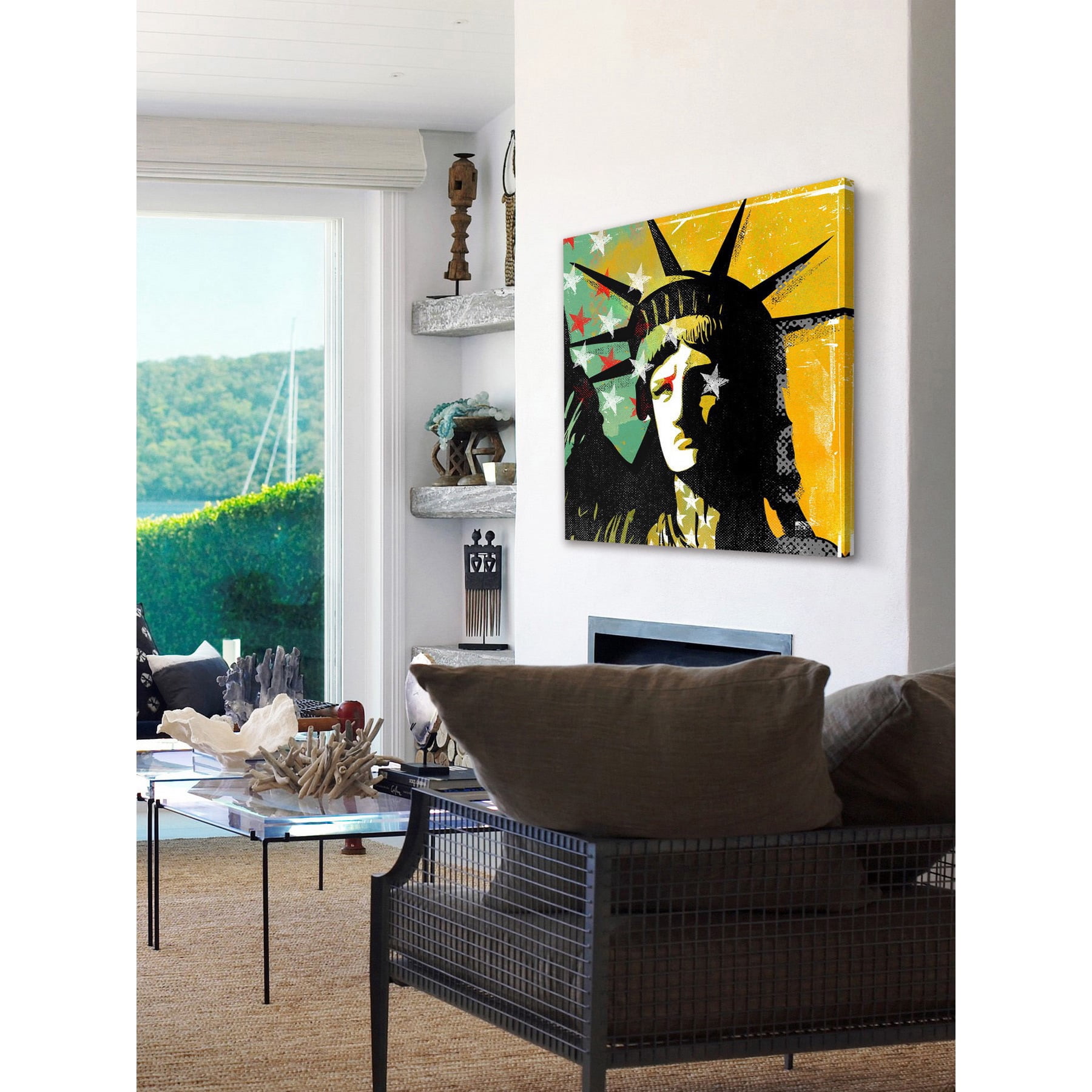 Marmont Hill "Liberty" by Rick Martin Painting Print on Wrapped Canvas