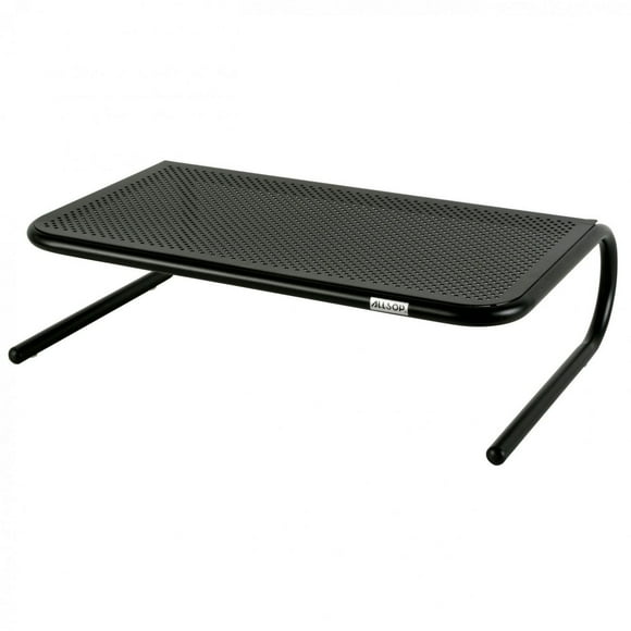 Allsop Metal Art Monitor Stand with 18" Wide Platform - Black