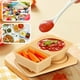 thumbnail image 4 of Lonchera, cajas bento, caja de refrigerio con doble compartimento, caja de condimentos, caja bento, mini embalaje para acampar con tapa, caja de refrigerio, un ataúd, 4 of 8