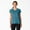 Deep Sky, variant on Women's Cooling Short Sleeve Pocket T-Shirt, Azure Blue, 2X
