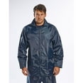 thumbnail image 5 of Portwest US440 Men's Lightweight Waterproof Classic Rain Jacket Navy, X-Large, 5 of 7