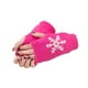 thumbnail image 2 of Guantes de medio dedo Sonducket gris claro y Rosa roja, 2 of 6