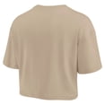 thumbnail image 3 of Women's Fanatics Khaki Milwaukee Bucks Elements Super Soft Boxy Cropped T-Shirt, 3 of 7