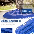 thumbnail image 3 of Bunker Indust Tablas De Tracción Todoterreno, 2 Unidades, Alfombrilla De Tracción Para Pistas De Recuperación Para Jeep 4X4, Escalera De Tracción De Nieve, Barro, Arena, Herramienta De Tracción De Neu, 3 of 5