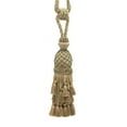 thumbnail image 2 of DECOPRO Lavish Large Curtain Tassel Tieback, Hand Crafted - Luxurious Drapery Accessory, Tassel Length 11" (27.5cm), Spread 34" (86cm) # TBIL1, #4567 Set of 2, 2 of 4