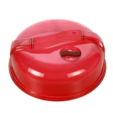 

[Big Clear!]Anti-oil Cover Household Plate Lid Bowl Microwave Oven Special Heating Lid Cookware Parts