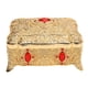 thumbnail image 2 of Caja De Baratijas, Joyero Rectangular Estilo Antiguo Decorativo Exquisita Artesanía Para Regalo, 2 of 7