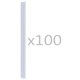 thumbnail image 4 of Pinzas para vallas VidaXL, PVC transparente, con 100 clips, 4 of 5