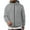 Light Gray, variant on Men's Sweat Jacket with Hood Leisure Hooded Jacket Zip Hoodie, Casual Sweatshirt Jacket for Winter, Plain Design with Pockets, Ideal for Men's Daily and Outdoor Use,Beige M