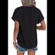 thumbnail image 3 of Tops de Corta para Mujer, Negros, Talla XXL, 3 of 8
