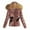 Pink, variant on Inleife Women's Winter Jackets Casual Loose Fashion Color Pocket Zippered Tops Reversible Long Cotton Coat