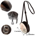 thumbnail image 5 of Lsque Combine harvester working with tractor Pattern Shoulder Bag – Microfiber Leather Crossbody with Detachable Strap & Handle Ring, Waterproof & Durable, Elegant Everyday Carry, 5 of 5