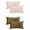 Pink/Brown, variant on Unique Bargains Set of 4 Solid Velvet Pillowcases Modern Decorative Throw Pillow Covers Yellow/Light Blue 12" x 20"