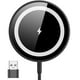 thumbnail image 1 of Para cargador Magsafe, cargador inalámbrico magnético hecho para iPhone 16/16 Pro/16 Pro Max/16 Plus/15/14/13/12 Series, 15W Max Fast Mag Safe Charging Pad para AirPods Pro 3 2 (negro), 1 of 5