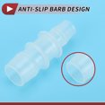 thumbnail image 5 of Unique Bargains Plastic Hose Barb Fitting 7/16" to 5/8" Hose ID Connectors Aquarium Plastic Clear 5 Pcs, 5 of 7