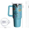 thumbnail image 2 of 40oz Nurse Tumbler with Handle and Straw, Practitioner Insulated Stainless Steel Cup, Nurses Week Travel Coffee Mug Water Bottle, Appreciation Gifts for Women Men, 2 of 6