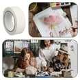 thumbnail image 4 of Ruban pour Peintres Grade Professionnel Blanc 1 Rouleau Idéal pour Projets Diy, 4 of 9