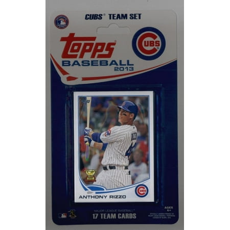 Baseball Cards 2013 Chicago Cubs 2013 Topps Factory Sealed Special Edition 17 Card Team Set 2016 World Series Champs! ()