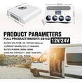 thumbnail image 2 of Aspligo Aire Acondicionado de Techo para RV 12V 13500 BTU, Control Remoto, Integrado, para Autocaravanas, Camiones y Campers, 2 of 7