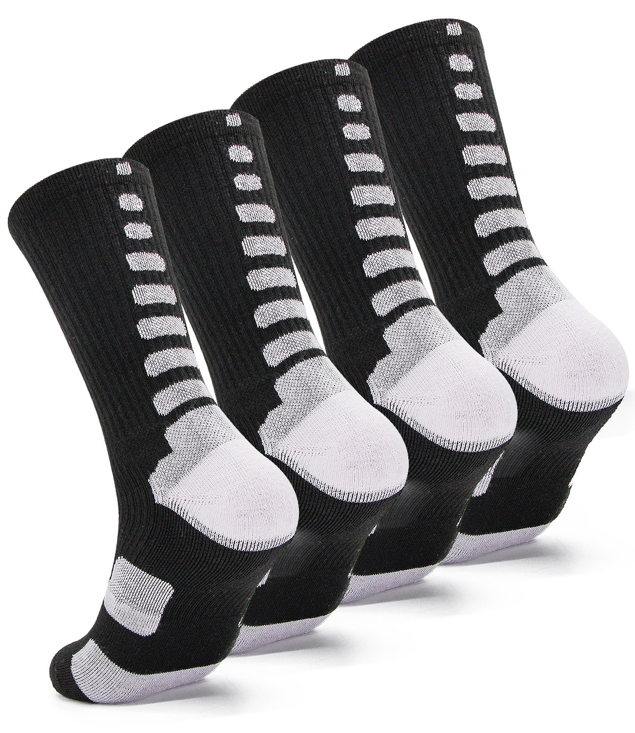 Mens Basketball Socks Elite Athletic Crew Socks for Women Youth Boys