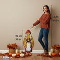 thumbnail image 3 of PMU 3 Pack Thanksgiving Turkey Cardboard Decoration, 35.5in x 17in Stand Ups Female Turkey Cutout for Yard Garden Decor of Fall Autumn Harvest Party, 3 of 7
