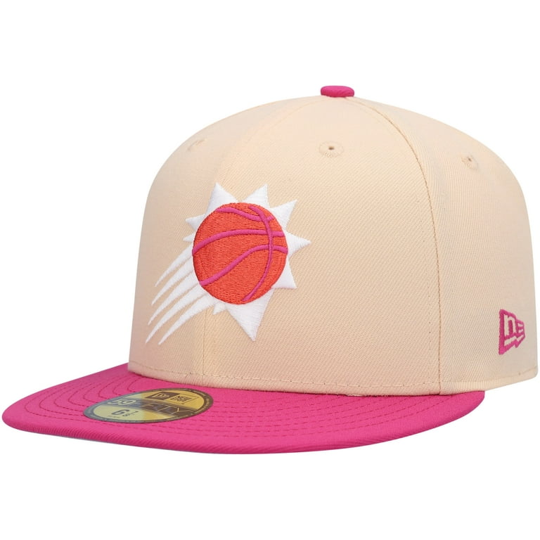 Men's New Era Orange/Pink Phoenix Suns Passion Mango 59FIFTY Fitted Hat 