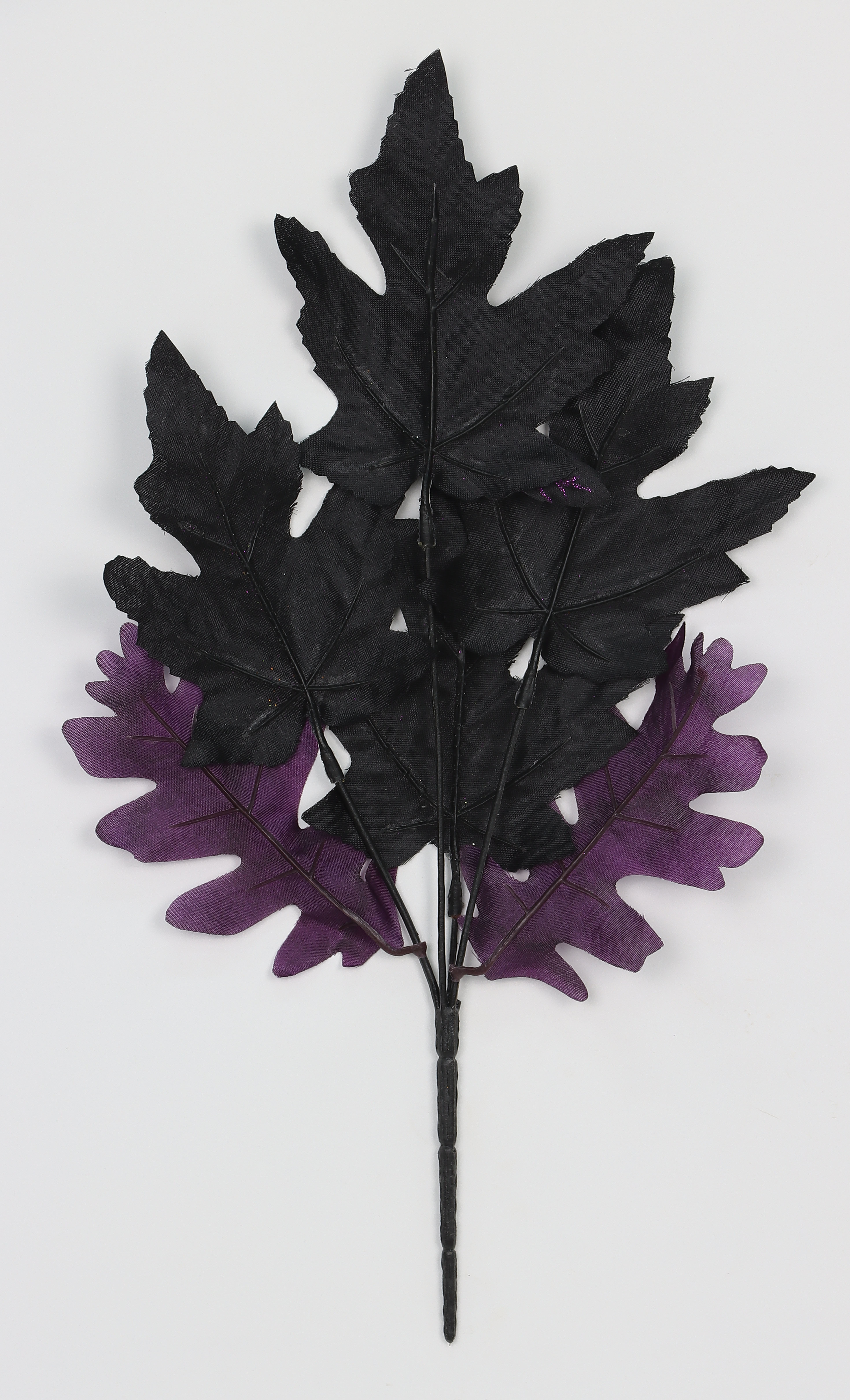 Mainstays 15'' Artificial Floral Purple leaves pick.Purple & Black,Decoration for Indoor Use Only.